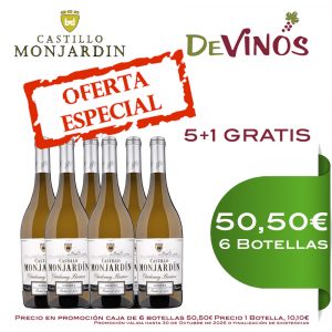 OFERTA 6 BOTELLAS MONJARDIN CHARDONNAY BARRICA