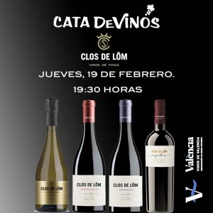 CATA  BODEGA CLOS DE LÔM. VINOS DE FINCA