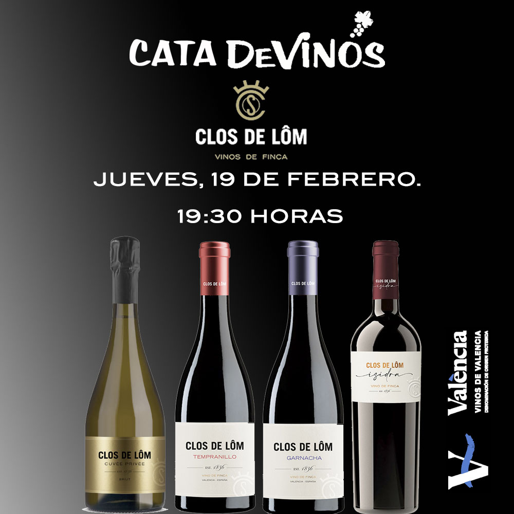 CATA BODEGA CLOS DE LÔM. VINOS DE FINCA